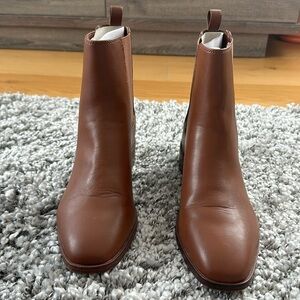 J. Crew Brown Ankle Boots